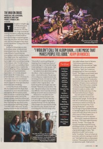 The War On Drugs - Q (live review p2) - May 2014