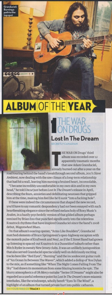 The War On Drugs - Uncut (Album of the Year) - November 2014